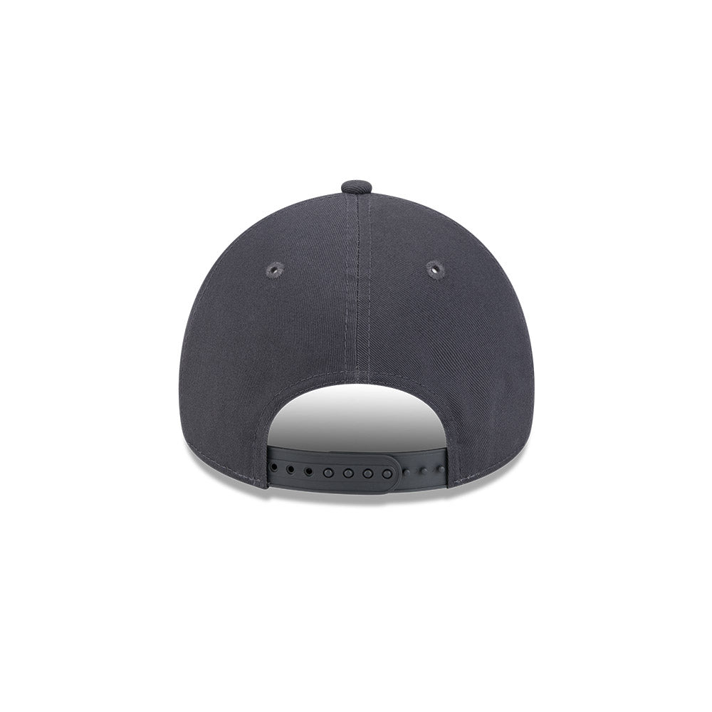 New York Yankees Hat - Higher Grade Grey Black 9Forty A-Frame MLB Snapback Cap - New Era